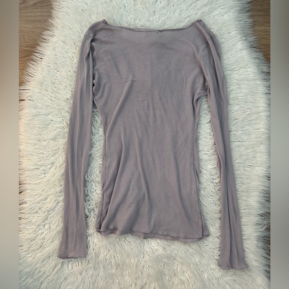 Free People Intimates Long sleeve in purple size Small - Picture 2 of 5